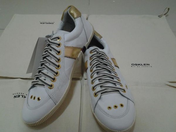 Sapatenis Osklen 100% Originais, 100% Couro