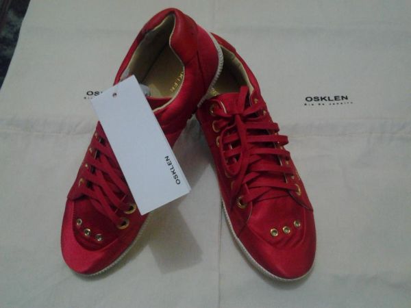 Sapatenis Osklen 100% Originais, 100% Couro