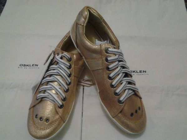 Sapatenis Osklen 100% Originais, 100% Couro